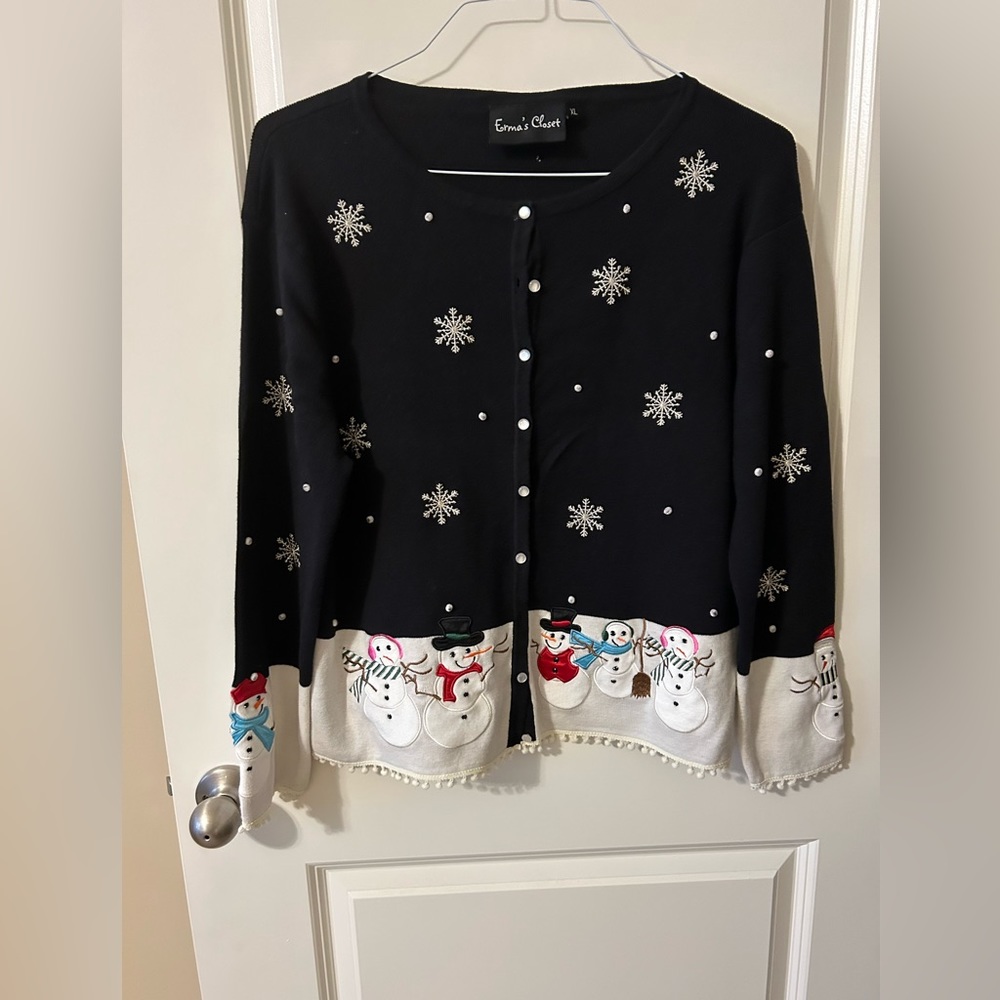 Snowman Christmas Sweater